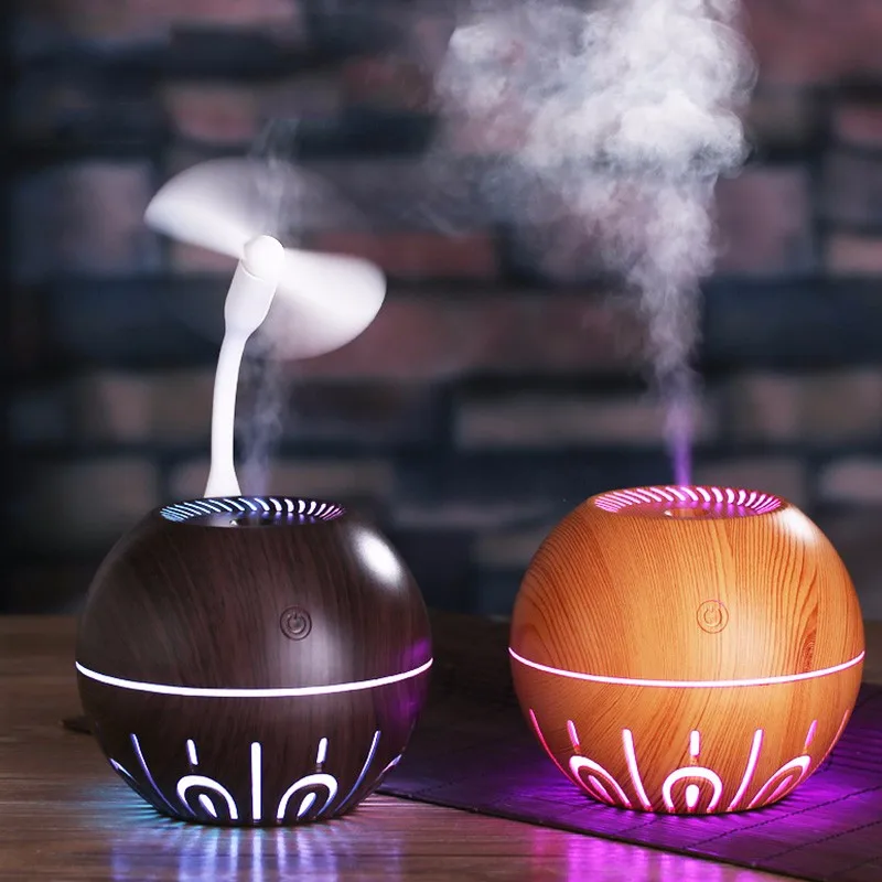 Деревянный увлажнитель воздуха Usb Многофункциональный Кондиционер очиститель