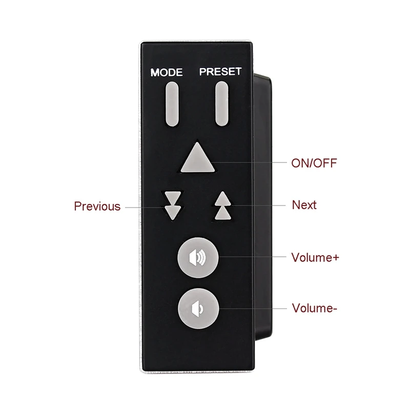 FM радио RDS карманный цифровой приемник Портативный DAB + FM/am T-101 F9204D | Электроника