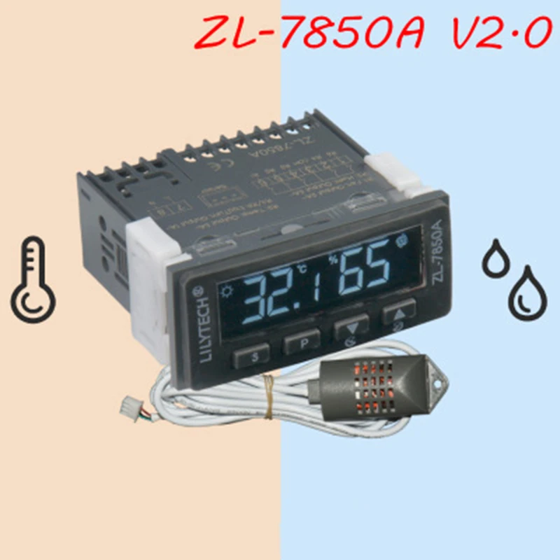 LILYTECH ZL-7850A Ver 2 0 инкубатор для сыра или колбасы контроль влажности температуры |
