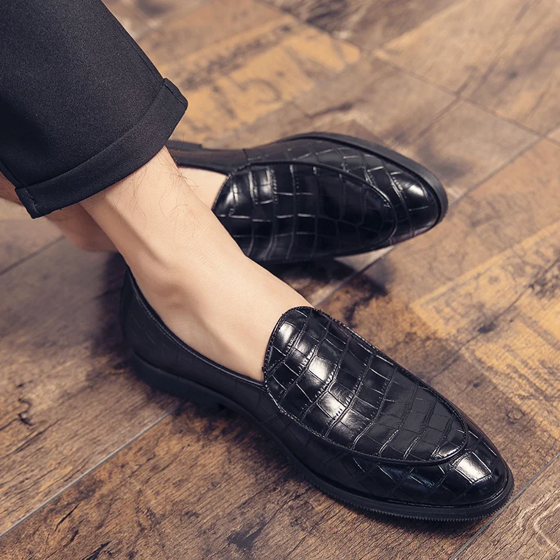 

Trend Moccasins For Men Brand Shoes Leather Casual Large Size Driving Men's Loafers Mens Fashion Boat Office Business