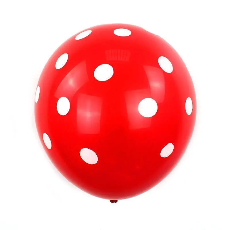 

10pcs 12inch Cute Colorful Dot Latex Balloon Wedding Birthday Party Decoration child Kids Baby Shower Toy Air balloons Supplies