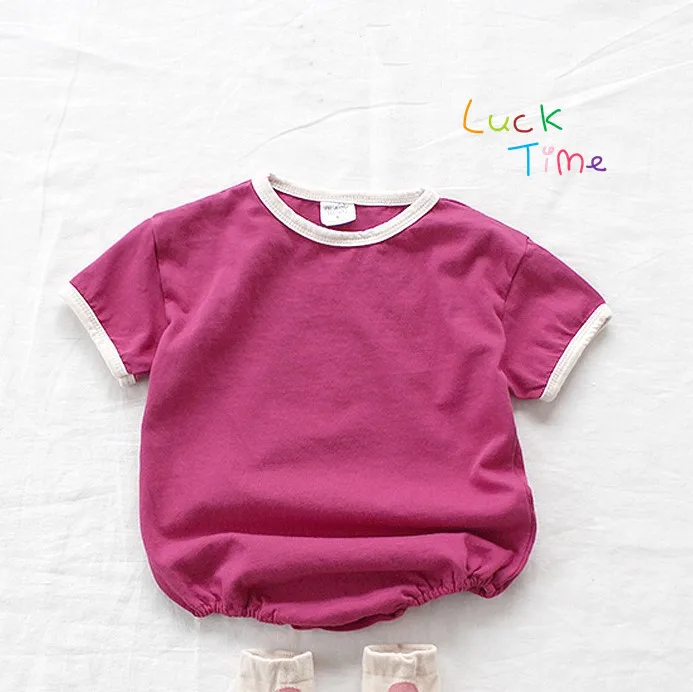 Летние тонкие боди в корейском и японском стиле с короткими рукавами для