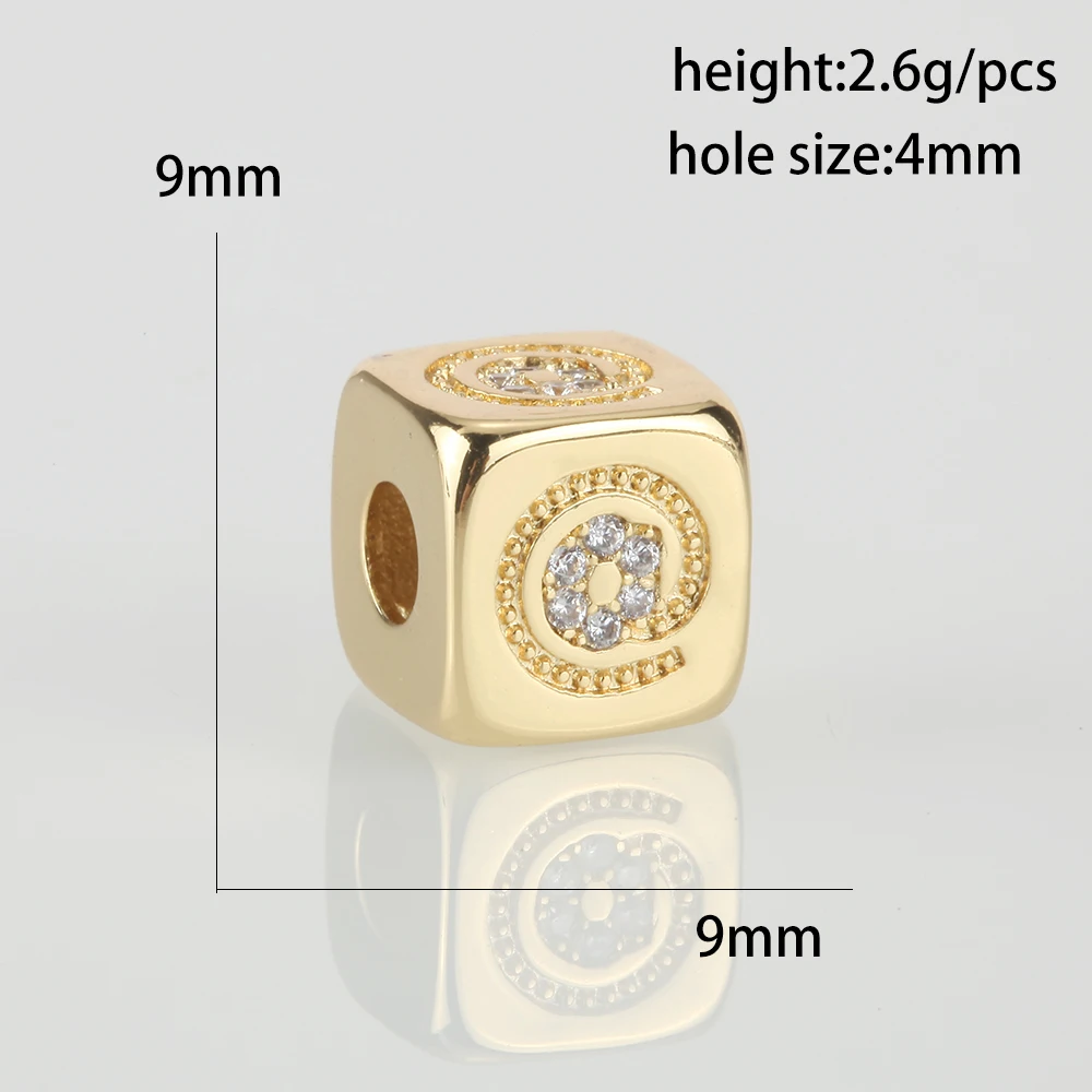 Разделительные золотые бусины для изготовления ювелирных изделий винтажные