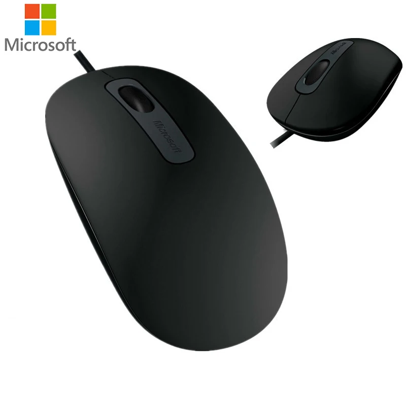 Мышь Microsoft Optical 100 проводная USB 2 0 с разрешением 1000DPI модная офисная смарт-мышь для