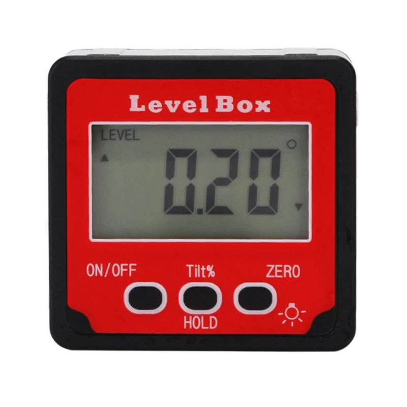 

Magnetic Electronic Digital Display Level Inclination Measuring Instrument High Precision Angle Ruler Inclinometer