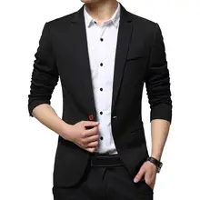 Manteau couleur unie Cardigan décontracté col rabattu pour homme fom veste de costume pour réunion  (2)