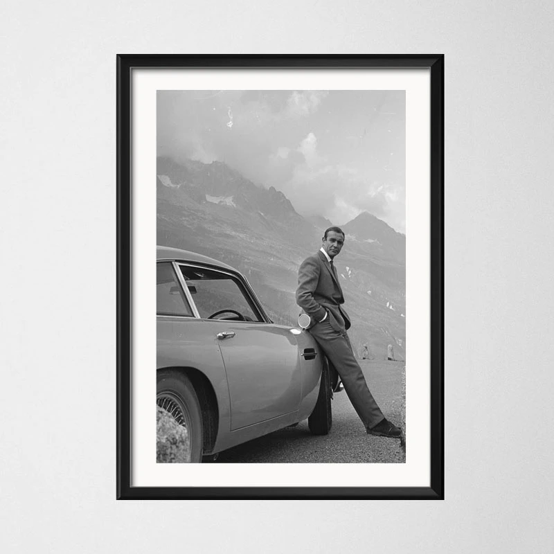 Плакаты и принты Sean Connery 007 Классические фотообои для гостиной винтажные