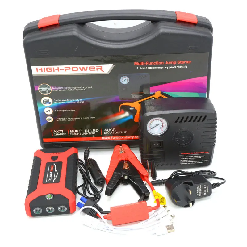 

12V 20000mAh Car Jump Starter Power Bank Portable Power Bank for Mobile Phones Tablet Auto Jumper Engine Battery Car CD21