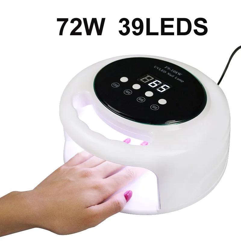 

Сушилка для ногтей, 39 светодиодов, быстрая сушка, лампа для ногтей с умным автоматическим датчиком, отверждение всех видов гелей, для исполь...