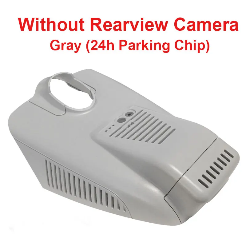 Gray No Rear And 24H Kampacar автомобильный Wifi DVR видеорегистратор s два объектива камеры Dvrs для Mercedes Benz C GLC E класс C180 C200 W205 X253 C253 E200L автомобильная камера - Название цвета: Gray No Rear And 24H