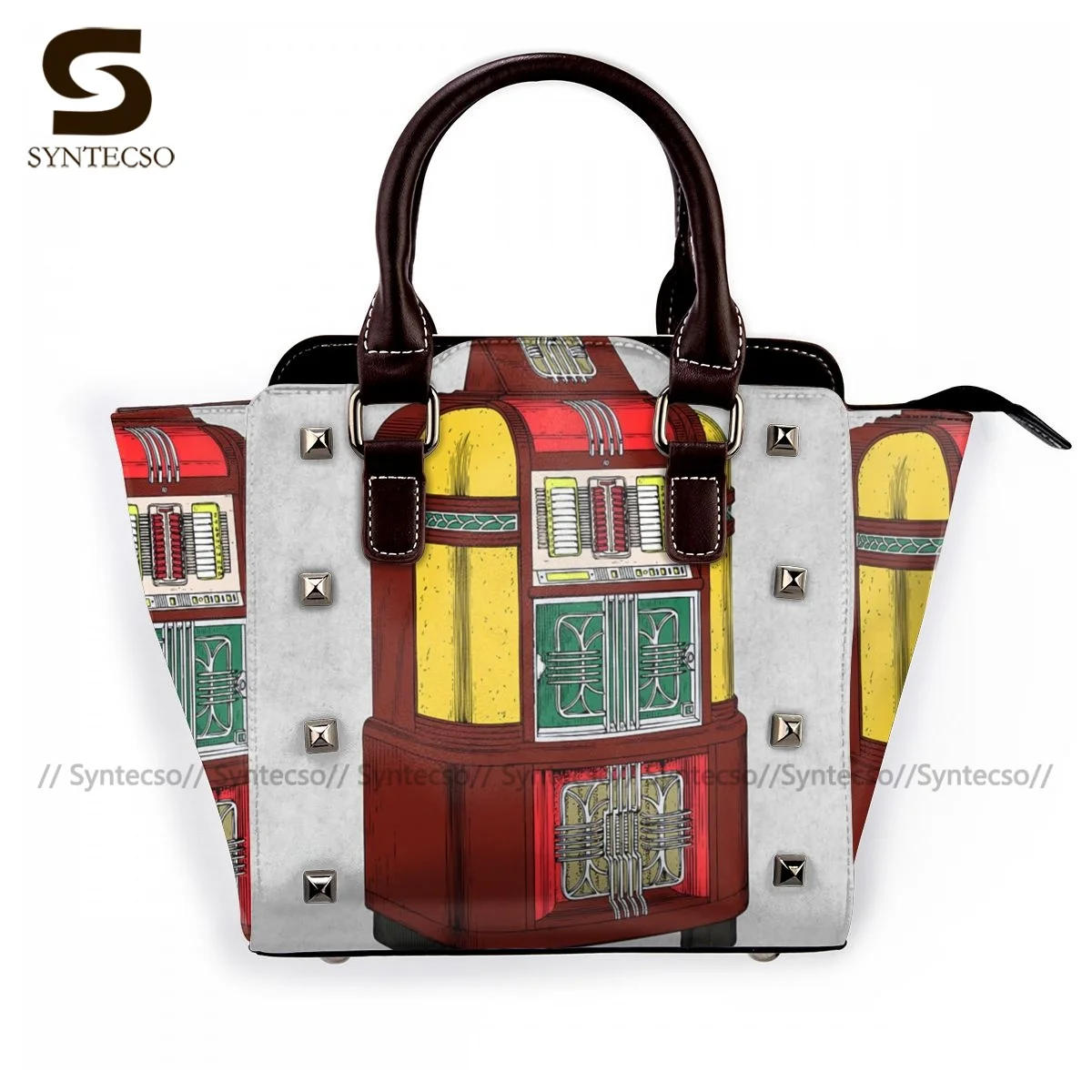 

Сумка на плечо Jukebox, Женская Подарочная сумка, многоразовые кожаные уличные сумки