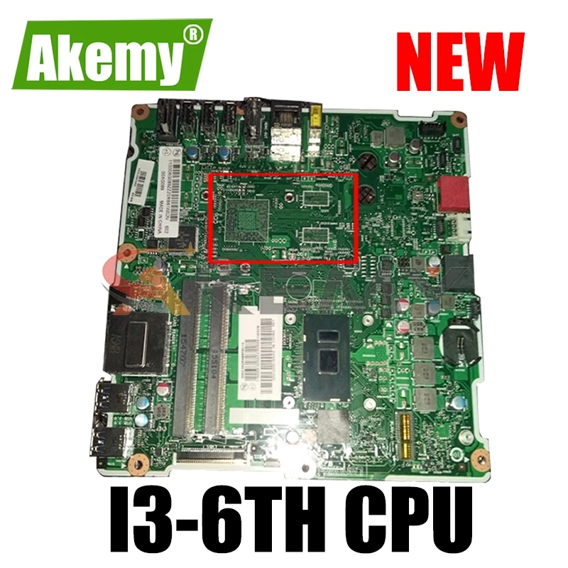 

Akemy For Lenovo AIO 300-22ISU 300-23ISU Motherboard S4130 S5130 S400Z S500Z mainboard With i3-6 th gen CPU UMA