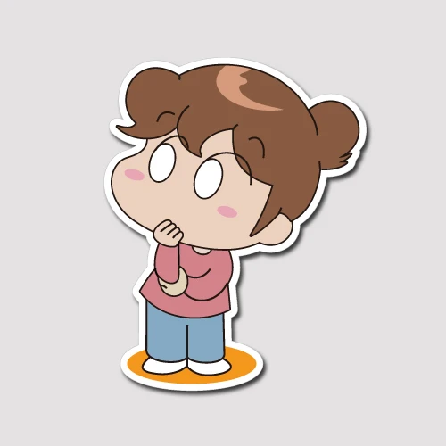 Аниме наша семья сестра чтение книги стикеры детские игрушки переводная