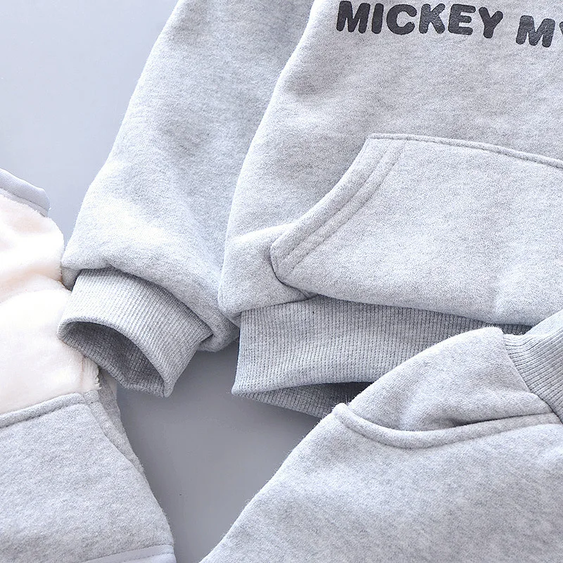 3 шт. детская зимняя толстовка с капюшоном и жилет|Комплекты одежды для девочек| |