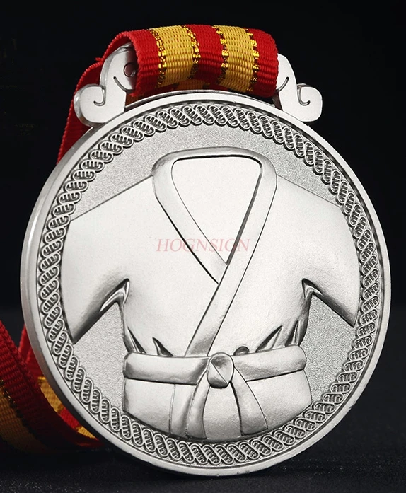 Чемпион трофей металлическая медаль Тхэквондо боевые искусства спортивные соревнования награда