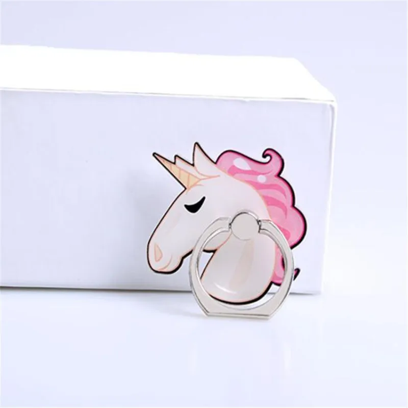 Подставка-держатель для телефона с изображением фруктов и единорога