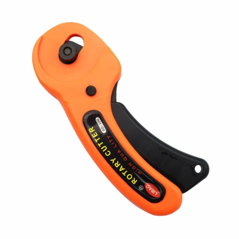 Бесплатная доставка оранжевый ротационный резак 45 мм диаметр лоскутный