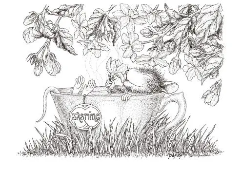 Прозрачный силиконовый штамп с мышкой/печать для скрапбукинга своими