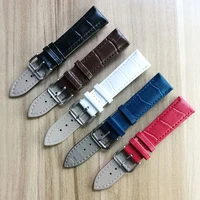 universal genuine leather watchbands 121416181920212224 mm pin buckle watch band strap wrist belt bracelet