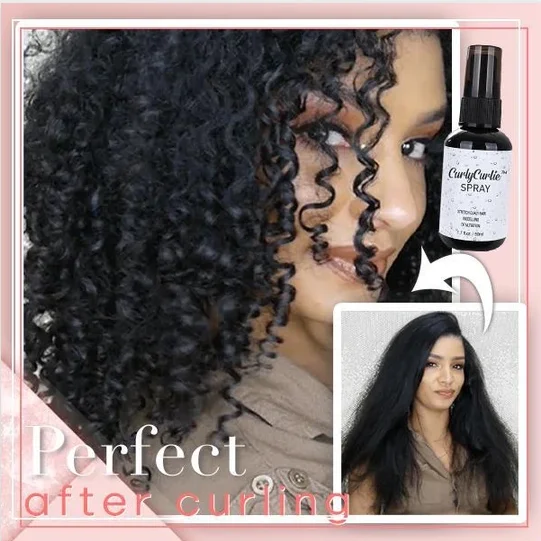 

CurlyCurlie Spray Hair Curling Essence Curl Enhancer Styling Defining Spraying Mist