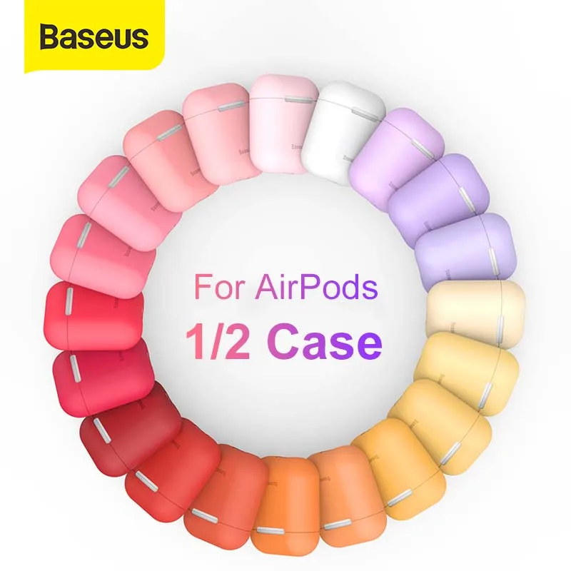 Baseus Ультратонкий чехол гарнитура для airpods универсальный силиконовый | Отзывы и видеообзор