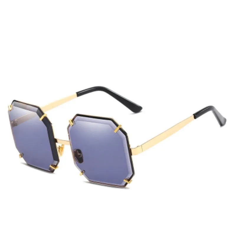 Очки солнцезащитные женские квадратные брендовые дизайнерские винтажные