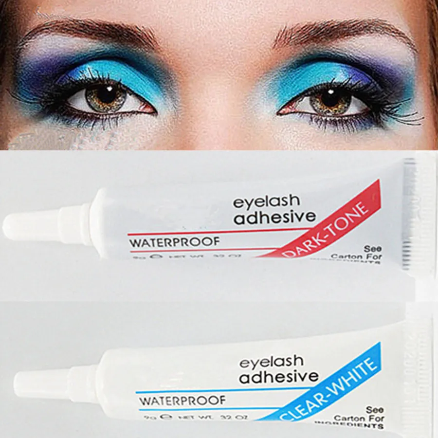 Высокое качество 9 г декоративные накладные ресницы Уход за глазами клей для