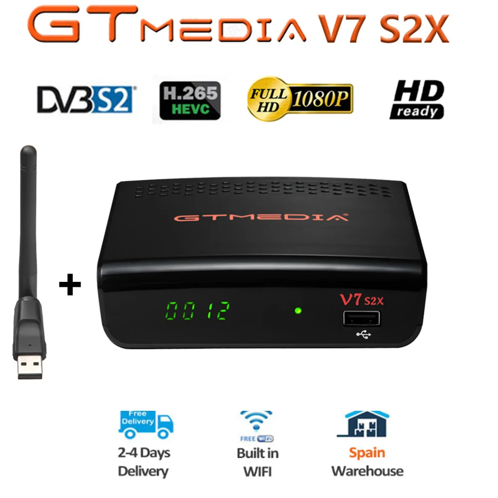 

Новое поступление GTMEDIA V7S2X HD 1080P Поддержка DVB-S/S2/S2X AVS +,VCM/ACM/multi-stream/T2MI поддержка BISS автоматическое обновление от V7S