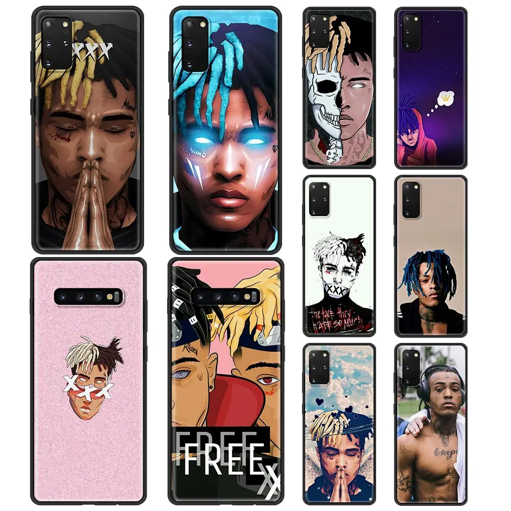 

XXXTENTACION Case For Samsung Galaxy S20 FE S10 Plus S20 Ultra 5G S8 S9 Plus S10e A51 A71 Soft Black Shell Cover