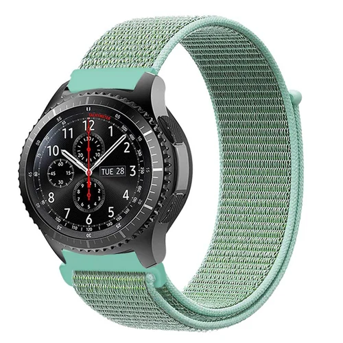 marine green Gear s3 22 мм ремешок для samsung galaxy watch 46 мм 42 мм ремешок для часов gear s2 20 мм спортивный нейлоновый amazfit gtr huawei аксессуары для часов - Цвет ремешка: marine green