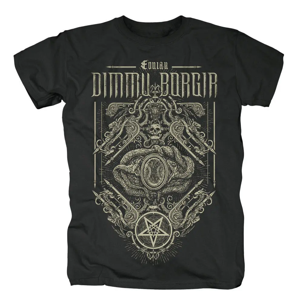 DIMMU BORGIR EONIAN Snakes орнамент майка больше размеров и цветов смешная футболка с