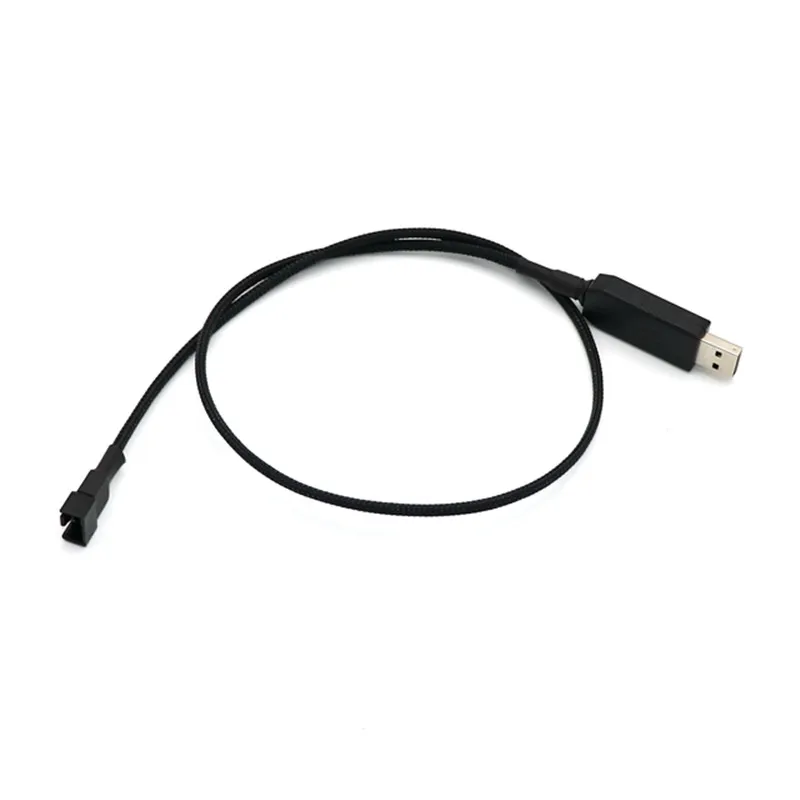 Angitu полный Скорость 12V/5v Напряжение повышающий USB C до 3 Pin/4 контактный вентилятор