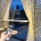 Гирлянда-занавеска с питанием от USB и пультом дистанционного управления