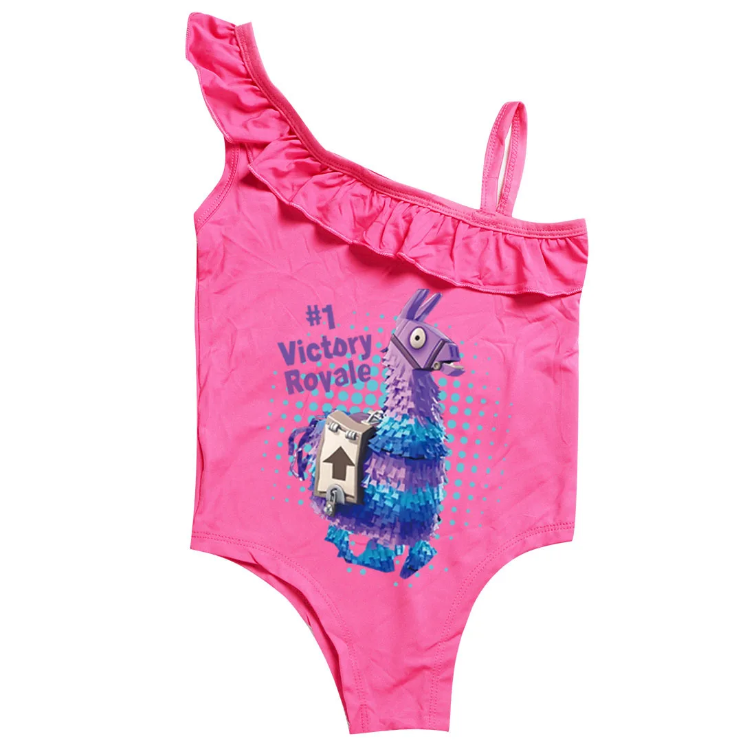 

Fortnite Girls Swimsuit One Piece Child Summer Swimwear Kids Pink Beach Bathing Suit Cute Catoon Anime Figure Print 2-10Y 2021
