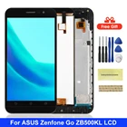 ЖК-экран 5 дюймов для Asus ZenFone Go ZB500KL X00AD, ЖК-дисплей с сенсорным экраном, дигитайзер в сборе, запчасти для Asus ZB500KL, ЖК-экран