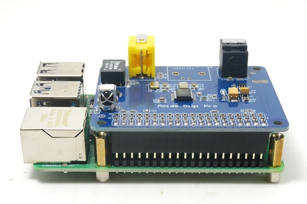 Алюминиевый корпус и UGEEK AOIDE Digi Pro работают с Raspberry Pi 4 Модель B/4B | DIY ваш HiFi плеер построить с Raspberry Pi