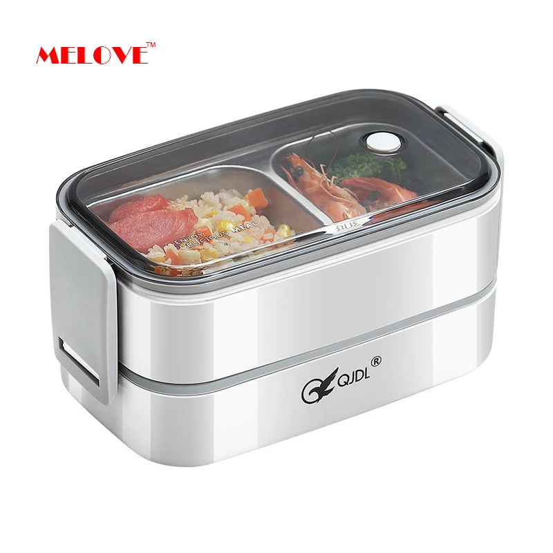 

304 Stainless Steel Insulated Lunch Box For Student Office Worker Lunch Box Tableware Breakfast Boxes Food Container Storage