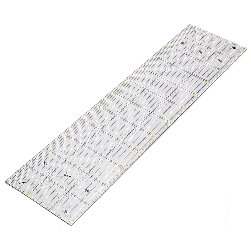 Инструмент для шитья прямоугольная линейка резки 60 х15 см