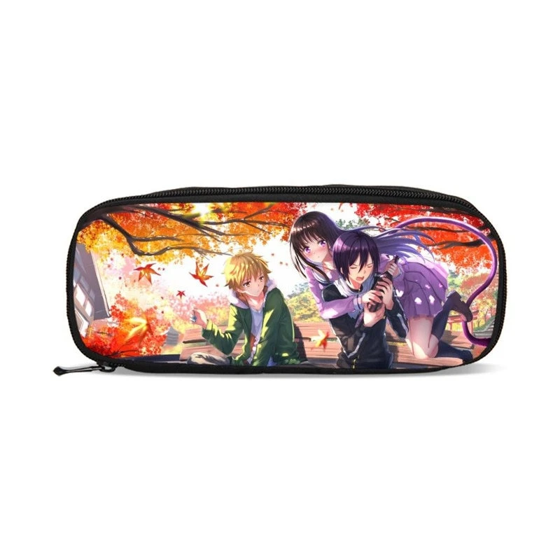 Students Pencil Case Cartoon Animation ARAGOTO Organizer Wallets Teenager Girls Boys Kids Bags Pen Holder School Supplies | Багаж и сумки