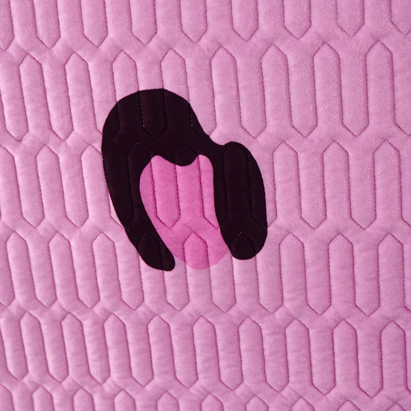 Простая небесно голубая детский утепленный ткани кровать чехол на спинку