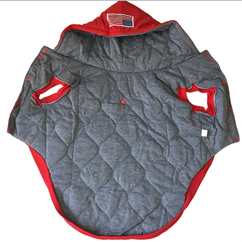 Большой Одежда с принтом в виде собак для Костюмы зимние самоед Хаски лабрадор