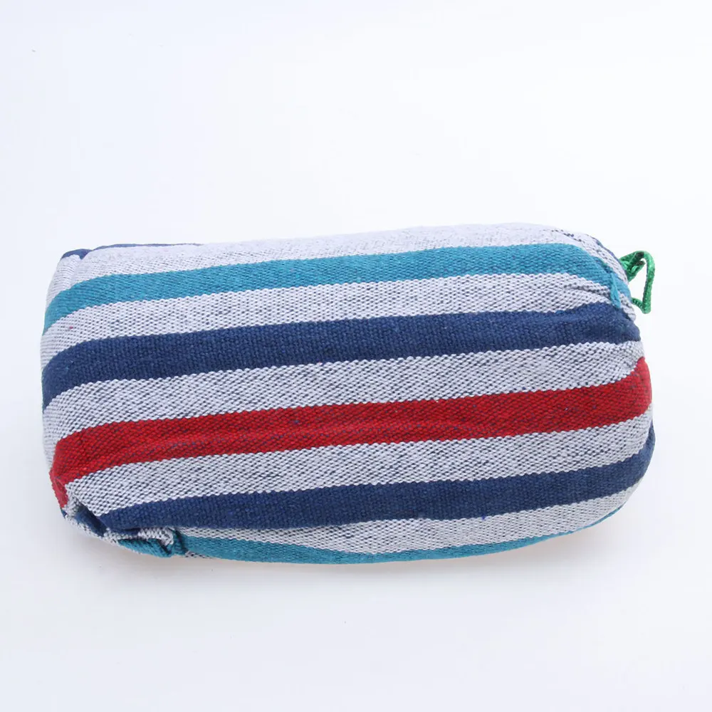 

1PC 200x80cm Garden Swing Hammock Thickened Canvas Casual Outdoor Camping Hanging Chair (Colorful)