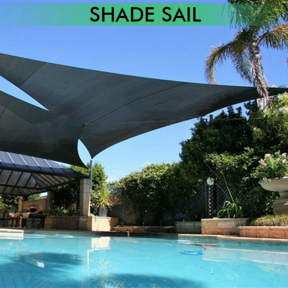 

Waterproof Sun Shade Sail Garden Patio Pool Awning Canopy Uv Protection For Outdoor Beach Camping Patio Pool Sun Canopy Tent