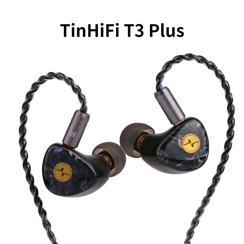 TINHIFI T3 Plus 10 мм LCP диафрагма Hi-Fi наушники-вкладыши Наушники-вкладыши Проводные