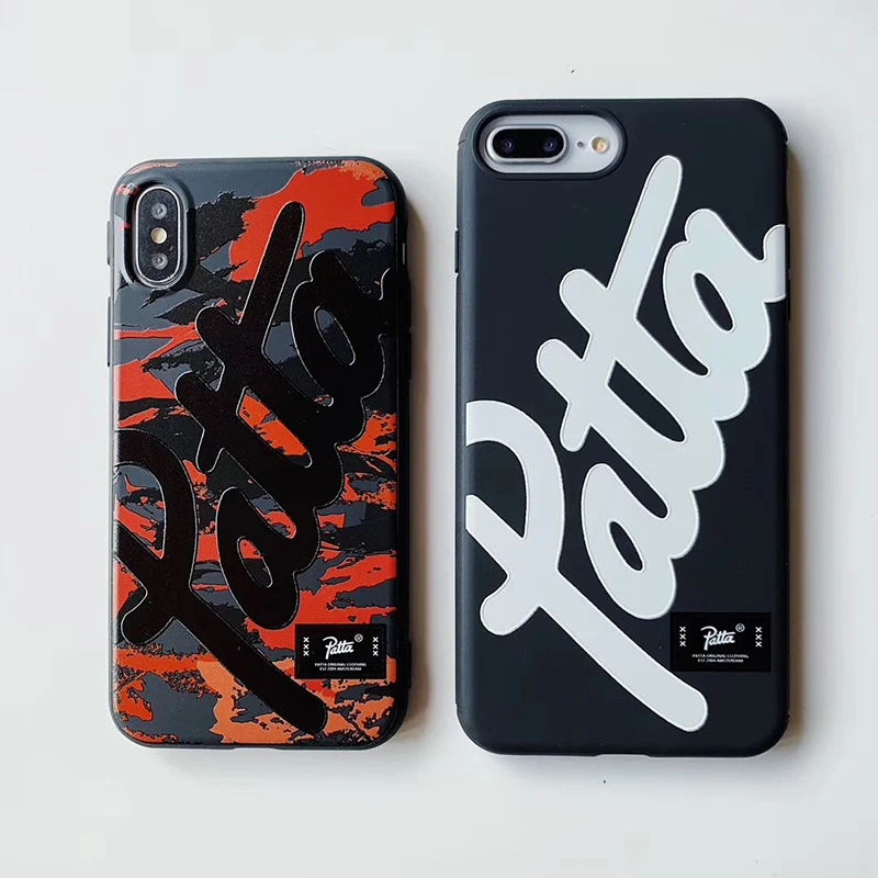 Японский роскошный брендовый чехол patta для iphone 11 XR PRO XS MAX 7 8 plus супермодный