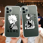 Чехлы для IPhone 13, 12, 11 Pro, XS Max, XR, 7, 8, 6S Plus, силиконовый чехол из ТПУ для IPhone SE 2020, My Hero Academia, Midoriya