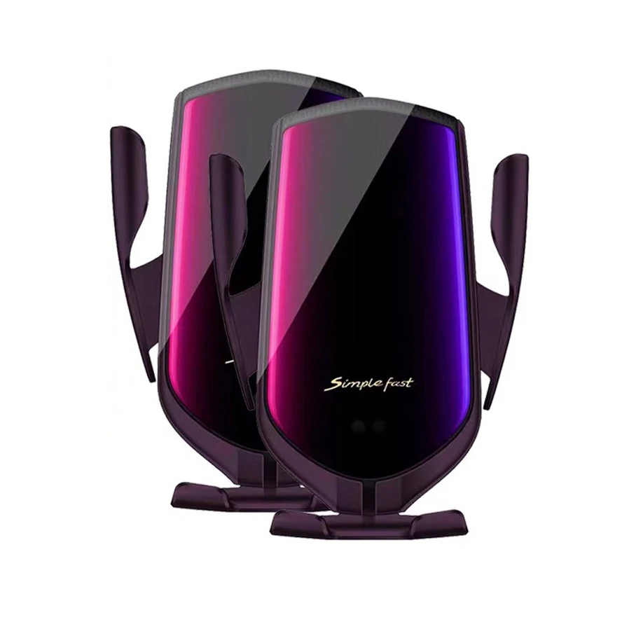 

Автомобильное беспроводное зарядное устройство Qi с автоматическим зажимом для iPhone 11, 12, 13 Pro, XS, Samsung S10, S21, S20, S9, Note 10