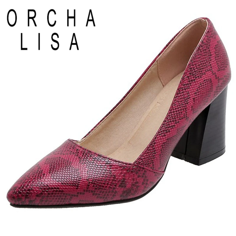 ORCHA LISA/Демисезонный женская обувь женские туфли-лодочки с открытым носом Сезон