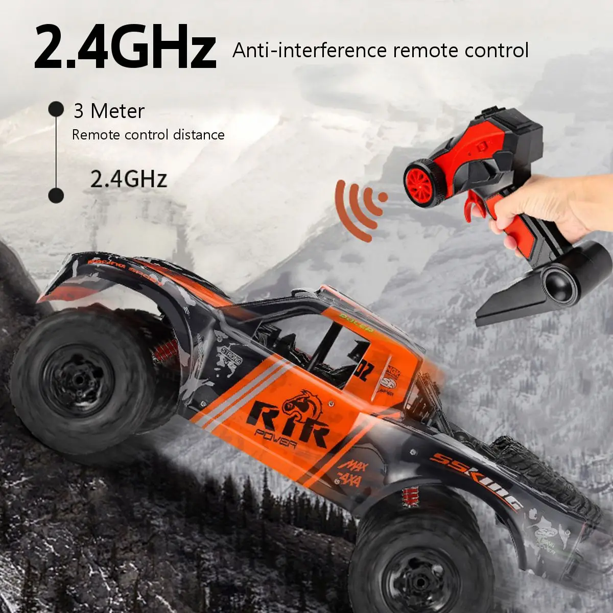 полноприводный радиоуправ