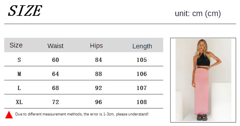 

Y2K Long Skirts Retro Straight Skirts High Waisted Split Bag Hip One Step Summer Skirts Women Sweet Cute Party 2021 New Trendy
